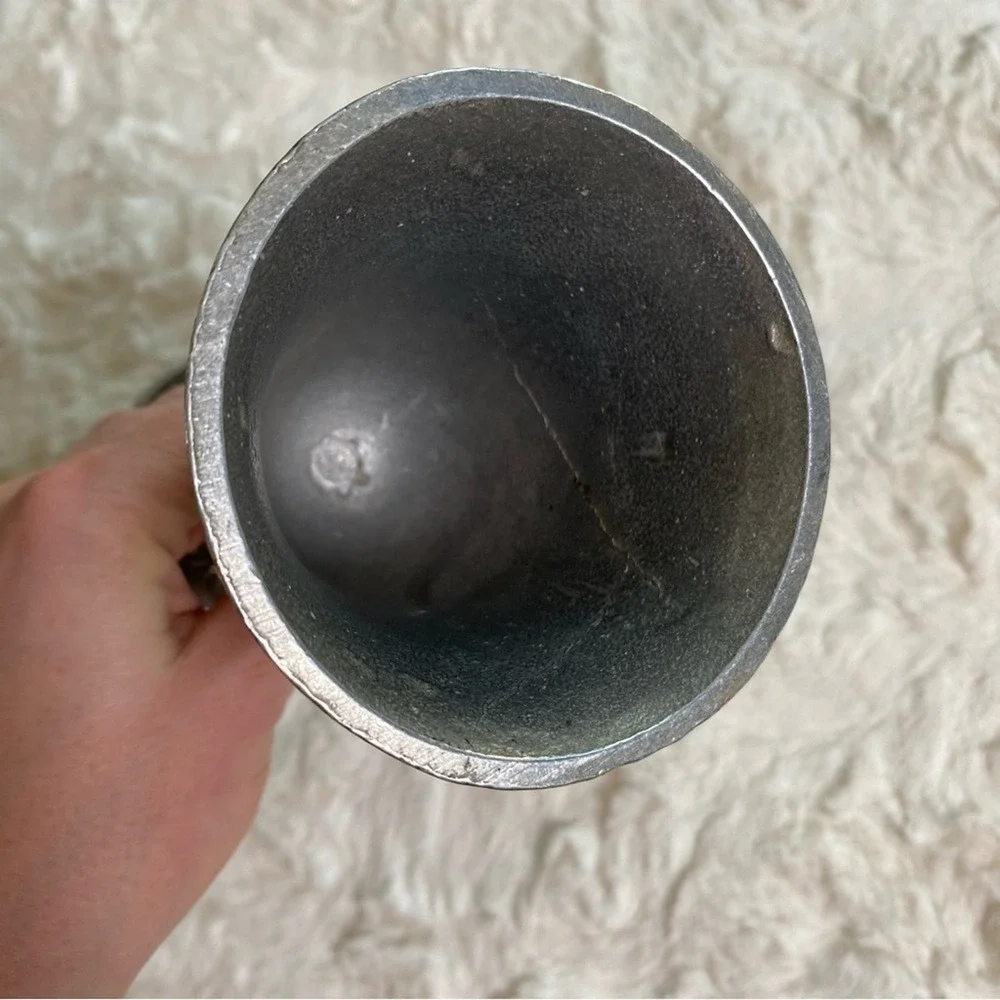 Carson Statesmetal Pewter Goblet‎ Chalice Grape Bunch Cup Wine Medieval Decor